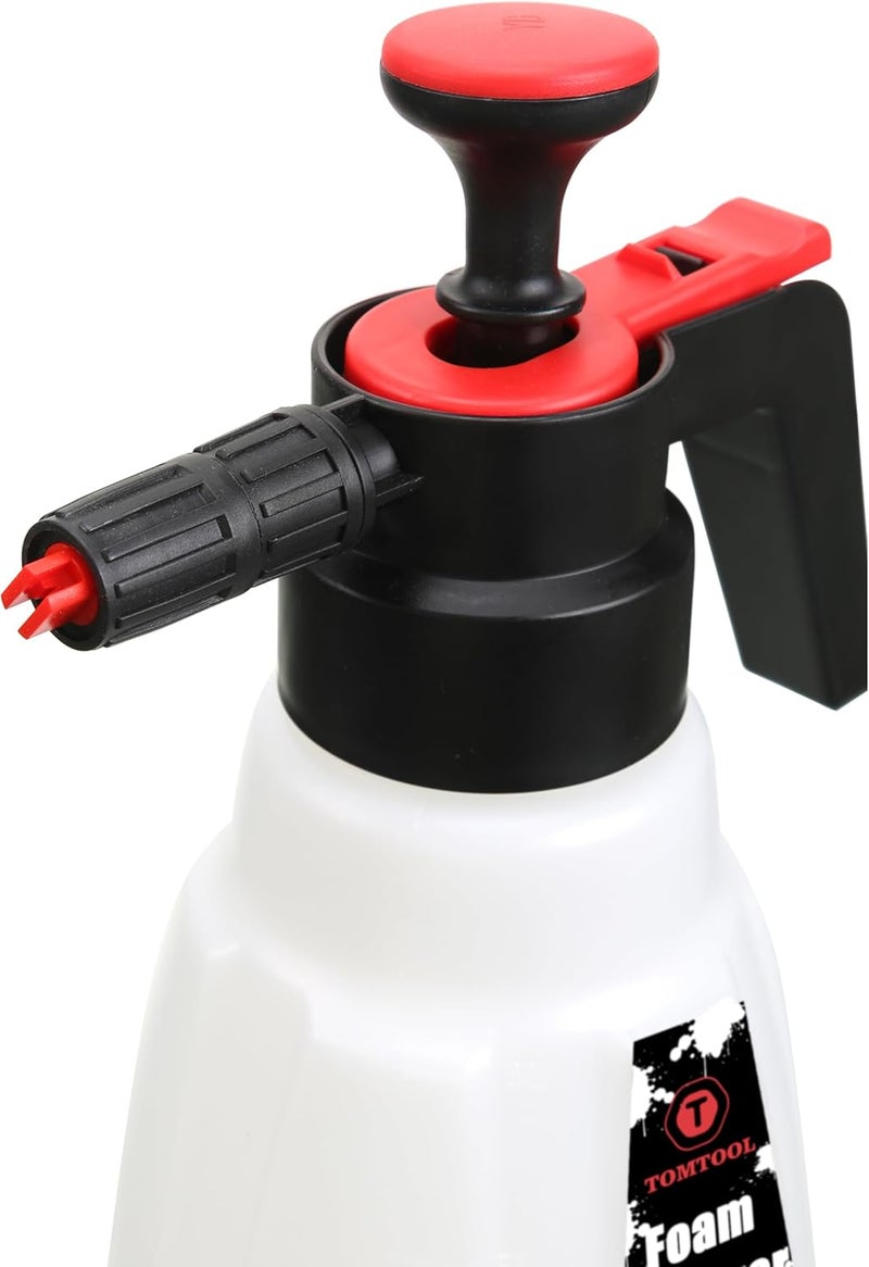 Tom tool Foam Sprayer, Foaming Pump Blaster Hand Pressure Snow Foaming Cannon Water Blaster, Hand Pressurized Soap Sprayer Manual Foam Cannon Car Wash - Image 4